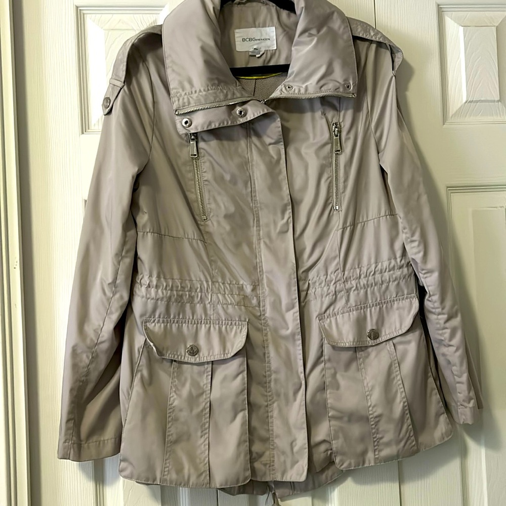 Super cute hooded rain jacket